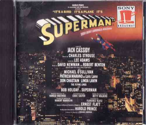 Cd Superman - Musical Da Broadway - Raríssimo