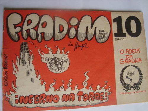 Revista Fradim Nº 10 Julho 1976 Henfil Inferno Na Torre