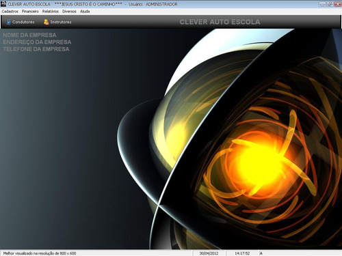 Clever  Software Programa Para Auto Escola Cfc Condutores W7