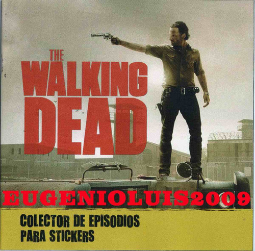 Álbum Walking Dead Completo Figuritas A Pegar