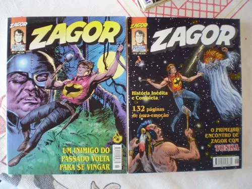Zagor! Editoras Record E Mythos! R$ 15,00 Cada! (Usado)