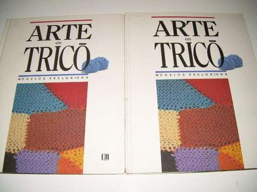 Arte Em Tricô - Modelos Exclusivos - 2 Volumes - Capa Dura
