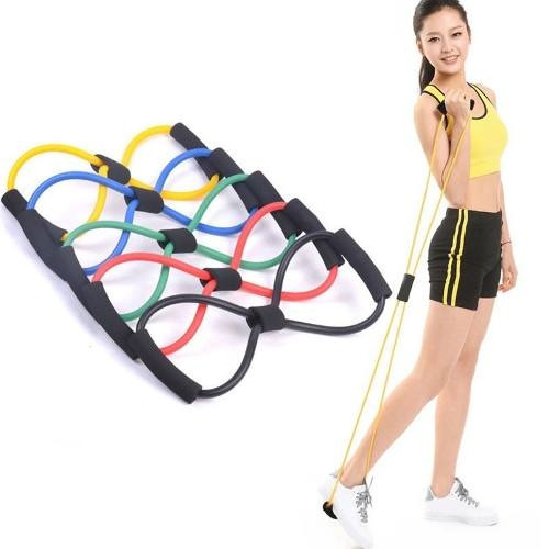 Cuerda Elástica Resistencia Yoga Pilates Fit / Ekipofertas