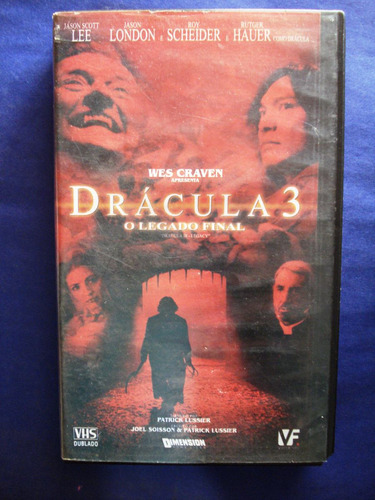 Dracula 3 O Legado Final Vhs