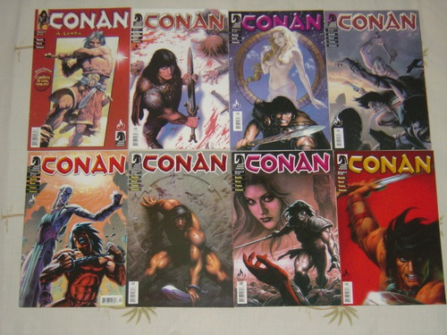 Conan O Cimério 1 A 22, 24 E 25 De Kurt Busiek, Cary Nord, E