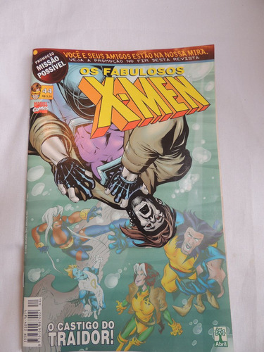 Revista X-men / O Castigo Do Traidor   Nº 44  (d 34)