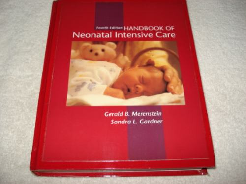 Livro Handbook Of Neonatal Intensive Care - 4a Edição 1998