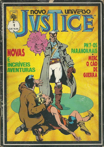  Novo Universe Justice 1 - Abril - Usado - Bonellihq