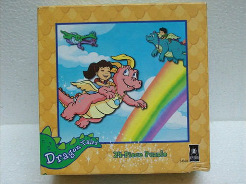 Puzzle Brinquedo Antigo Jogo Puzzle Dragon Tales Anos 90