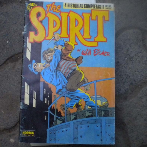 The Spirit, Will Eisner, N 33, 4 Historietas Completas Ed. N
