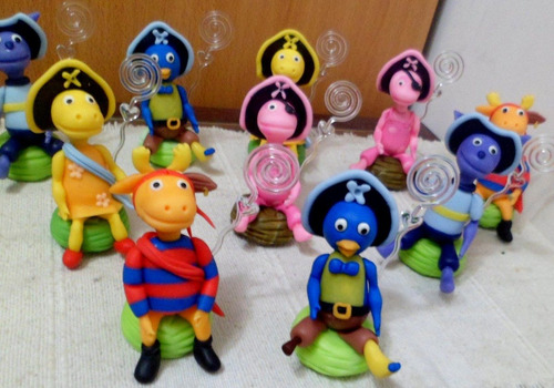 Souvenir Portamensaje Backyardigans Piratas