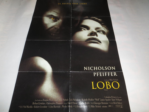 Poster Original De La Pelicula  Lobo