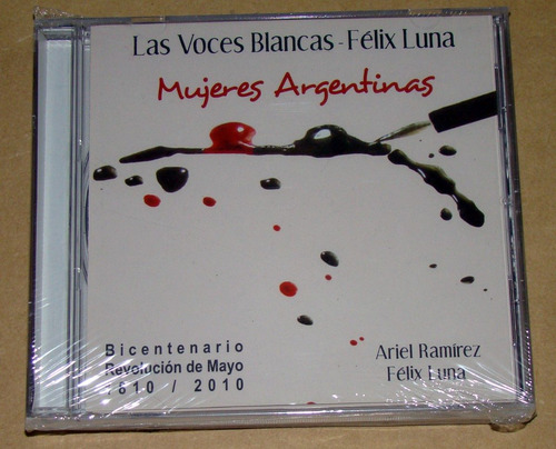 Las Voces Blancas F Luna Mujeres Argentinas Cd Nuevo / Kktus