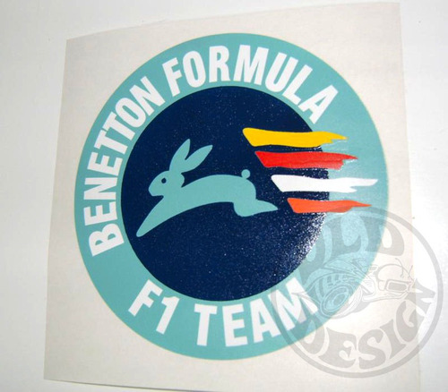 Adesivo Benetton Formula P/ Ford Escort Xr3 - Old Design