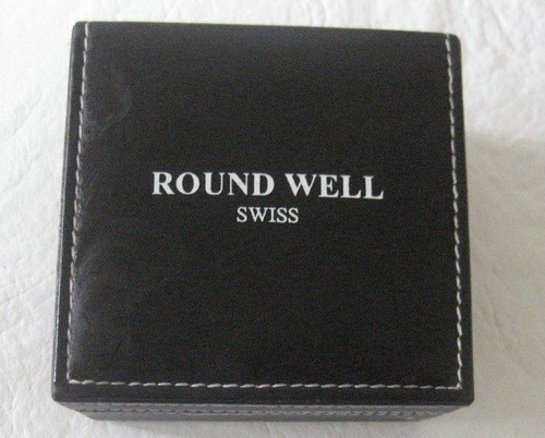 Relogio Round Well Swiss Caixa Original