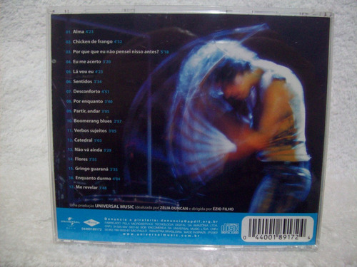 Cd Original Zélia Duncan- Sortimento Vivo (Usado)