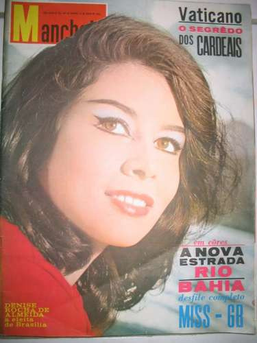 Manchete Nº 583 Miss Gb - Miss Brasília - Papa - Lígia Clark