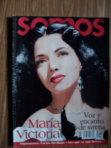 María Victoria,voz,encanto De Sirena-revista Somos Uno-ilust