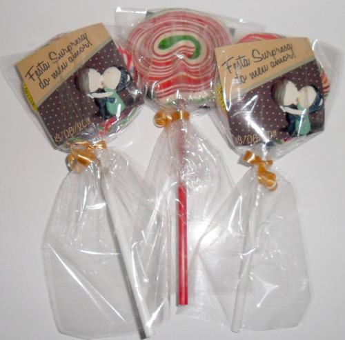 20 Pirulitos Personalizados! Convite, Lembrancinha! Ímã!