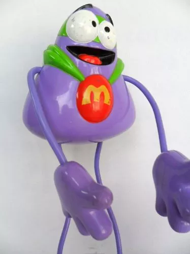 Boneco Antigo Papa Burguer Brinquedo Coleção Mc Donald 2006