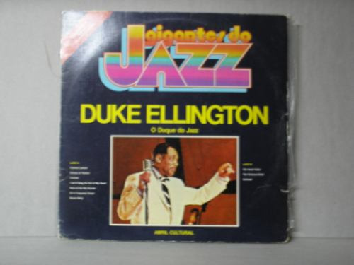 Lp Gigantes Do Jazz # Duke Ellington