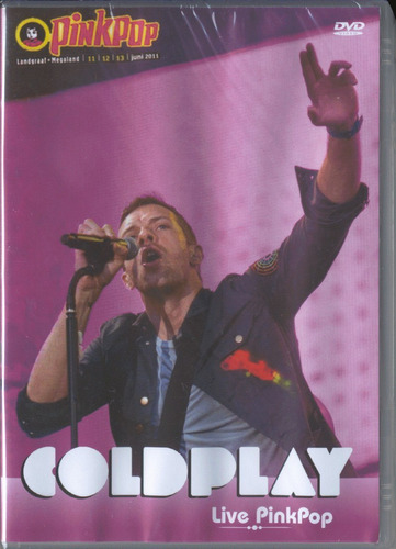 Dvd - Coldplay - Live Pinkpop - Lacrado