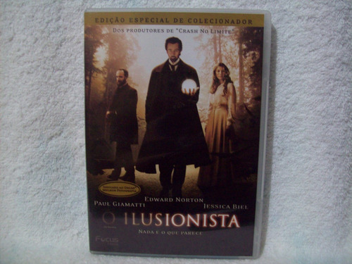 Dvd Original O Ilusionista- Edição Especial De Colecionador