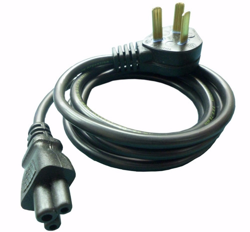 Cable Alimentacio Trebol Interlock Notebook Laptop Fuente Pc