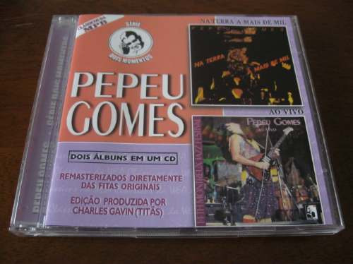 Pepeu Gomes : Série Dois Momentos ~ Cd Raro 2 Albums Em 1 Cd