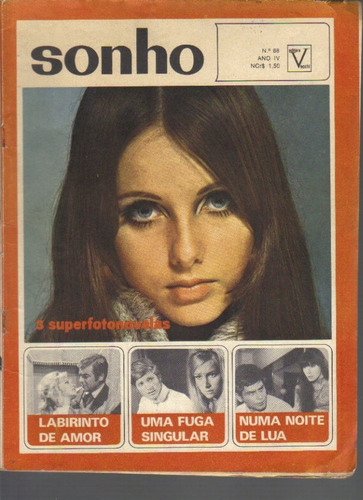 Revista Sonho Nº 88-ano I V-1970-ed. Vecchi