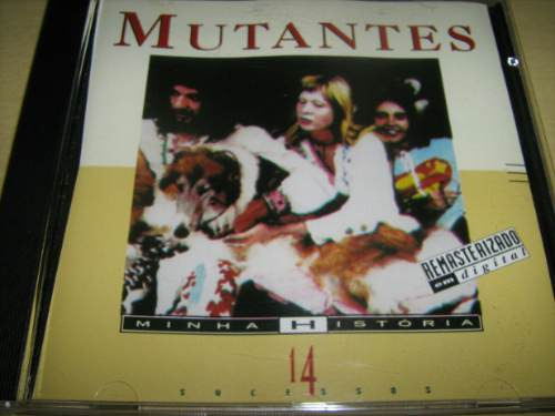 Cd Mutantes: Minha História / Banda Rock Nacional Rita Lee..