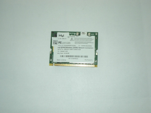 Placa Wireless Notebook Vaio Vgn-fs500 Pn D10709-003