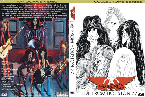 Aerosmith - Live Houston 1977- Dvd