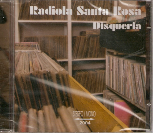 Cd Radiola Santa Rosa - Disqueria 