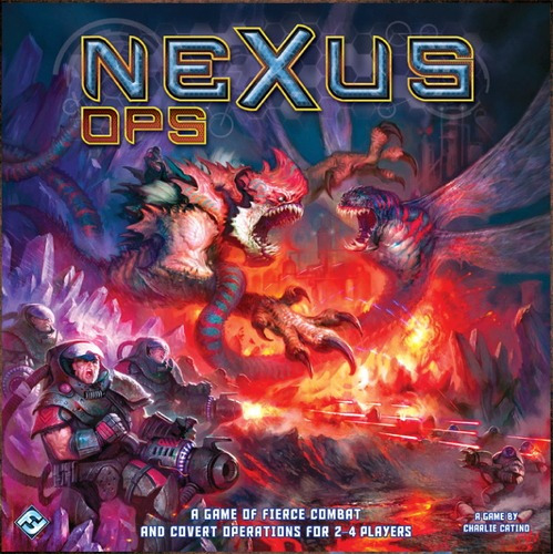 Nexus Ops - Jogo De Tabuleiro Importado - Fantasy Flight Ffg