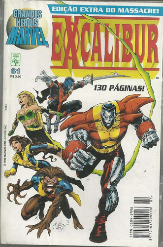 Grandes Herois Marvel 61 1ª Serie Abril - Bonellihq Cx08 B19