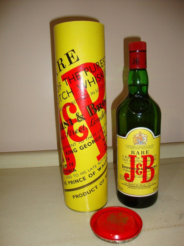 Whisky Jb ¿ Embalagem Lata Com Papelão - Raridade