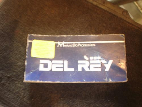 Del Rey  Ford   Manual Do Proprietario Original