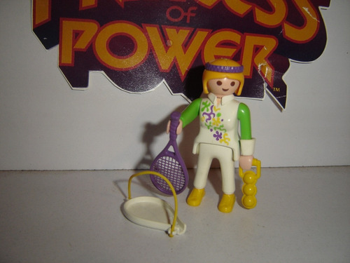 1995 Playmobil 4509 Mujer Tenista Special Vintage