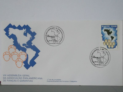 Envelope - Viii Assembléia Geral Da Associação Pan-americana