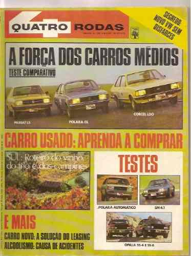 Revista Quatro Rodas - Carro Usado: Aprenda A Comprar