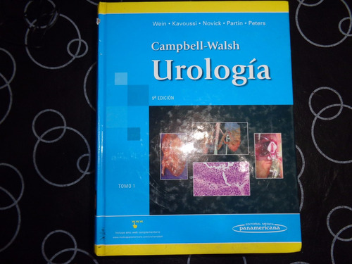 Urologia, Campbell- Walsh -9° Edicion Tomo 1- Panamericana
