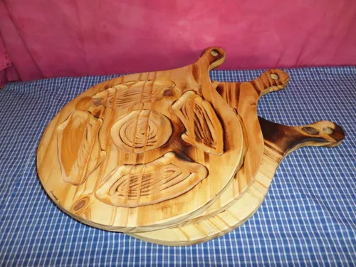 comprar Plato Pizzero,tabla Reversible,copetin,picada