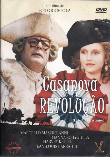 Dvd Casanova E A Revolução - Marcello Mastroianni