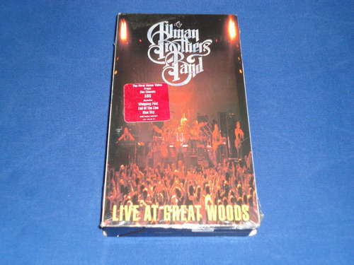 The Allman Brothers Band -live At Great Woods (vhs Imp!!)