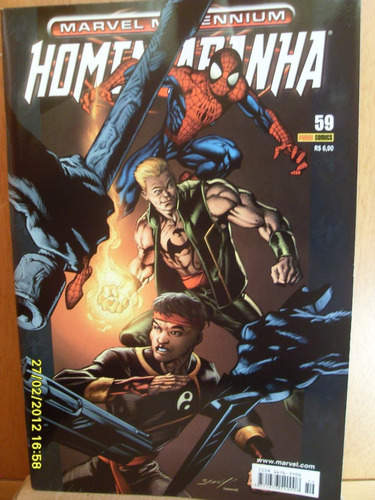 Homem-aranha Marvel Millennium 59 - Bonellihq Cx89 G19