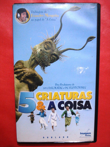 5 Criaturas E A Coisa Vhs