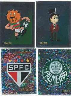 Figurinhas E Mascotes Campeonato Brasileiro 2006