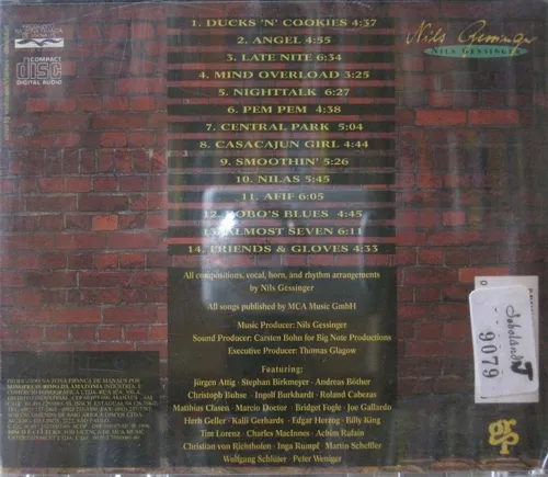 Nils Gessinger – Ducks 'N' Cookies – CD (Album), 1995