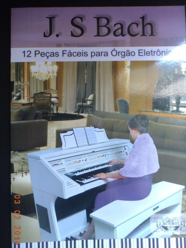 Imagem 1 de 1 de Método Órgão J. S. Bach A0786